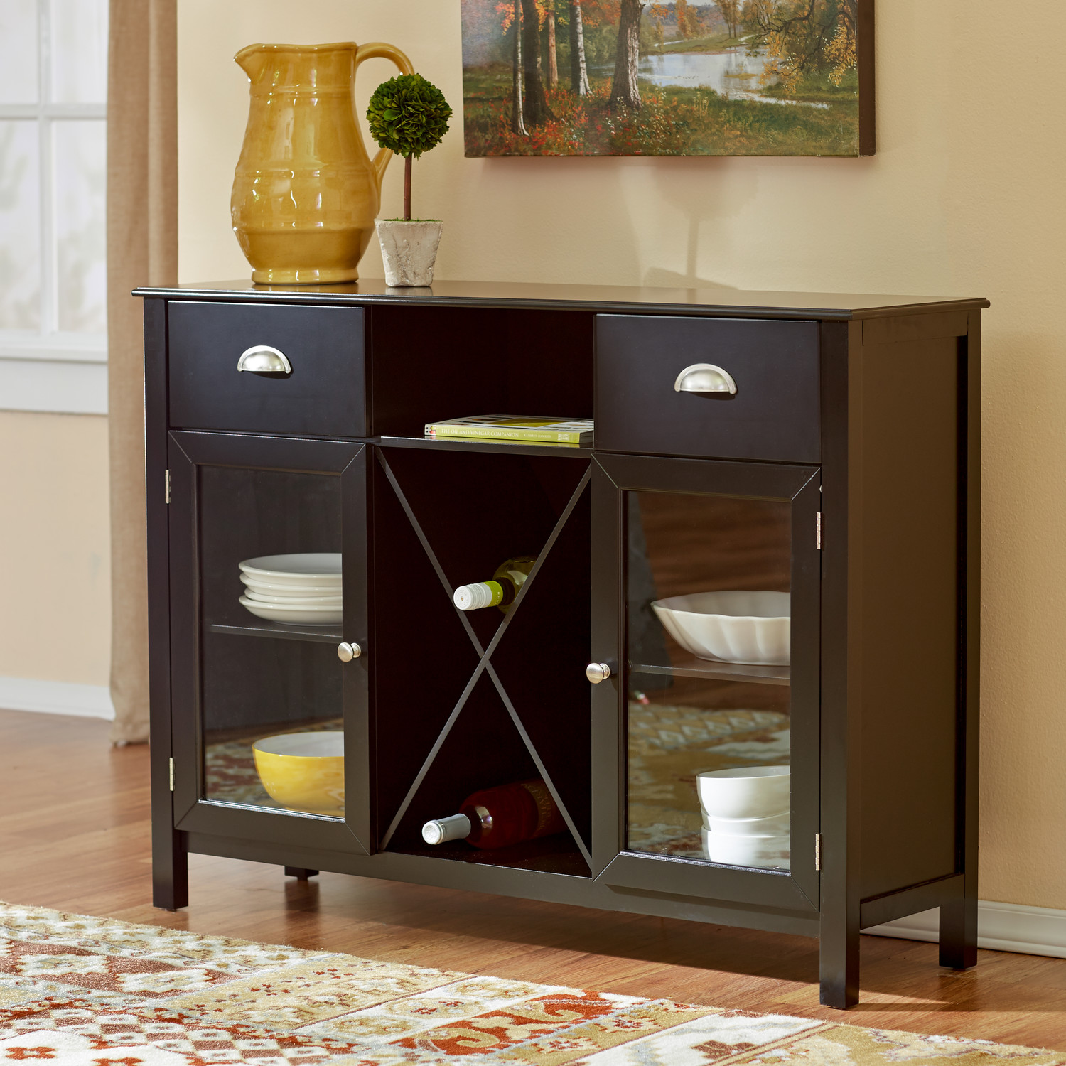 Wood Buffets and Cabinets