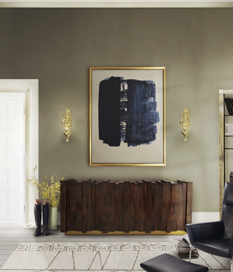 How to Display Artwork in Your Modern Sideboard