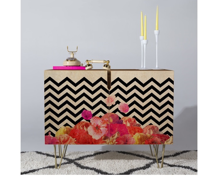 Buffets and Cabinets with Tropical Patterns for this Summer (22)