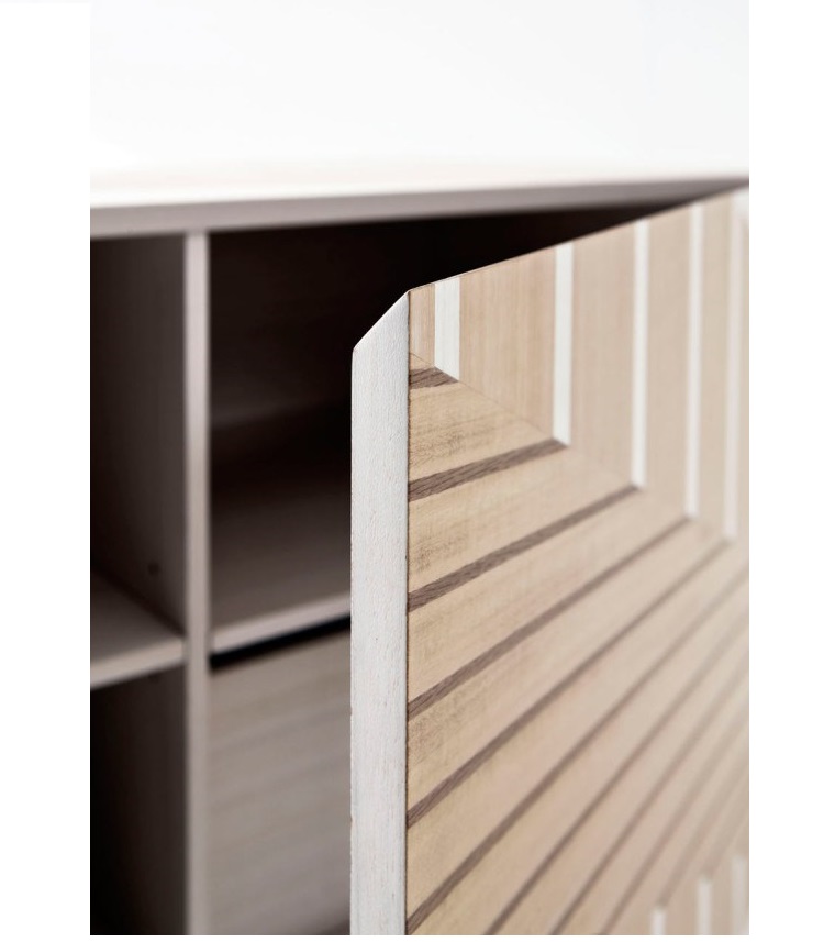 A Sideboard Inspired by Traditional Twill Fabric (7)