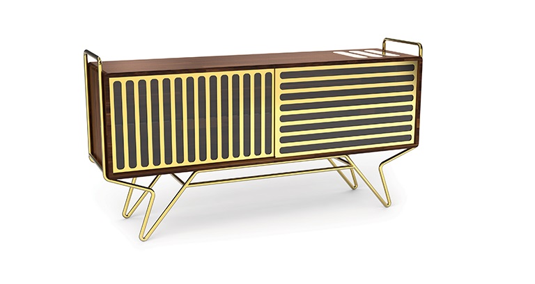 Essential Home brings back to life Mid Century Buffets and Cabinets in Style