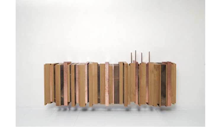 Oak And Copper Modern Sideboard By Joint Perspectives (2)