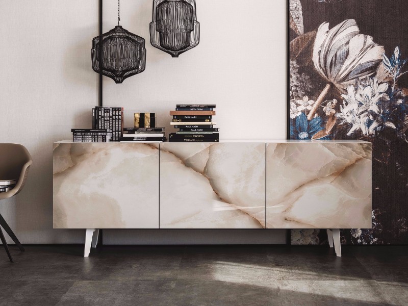 10 Stone Modern Sideboards To Fall In Love With | www.bocadolobo.com #buffetsandcabinets #sideboards #marble #luxury #luxurysideboards #luxurybrands @buffetsandsideboards