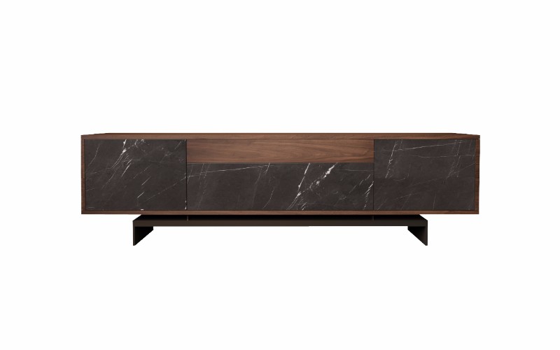 10 Stone Modern Sideboards To Fall In Love With | www.bocadolobo.com #buffetsandcabinets #sideboards #marble #luxury #luxurysideboards #luxurybrands @buffetsandsideboards