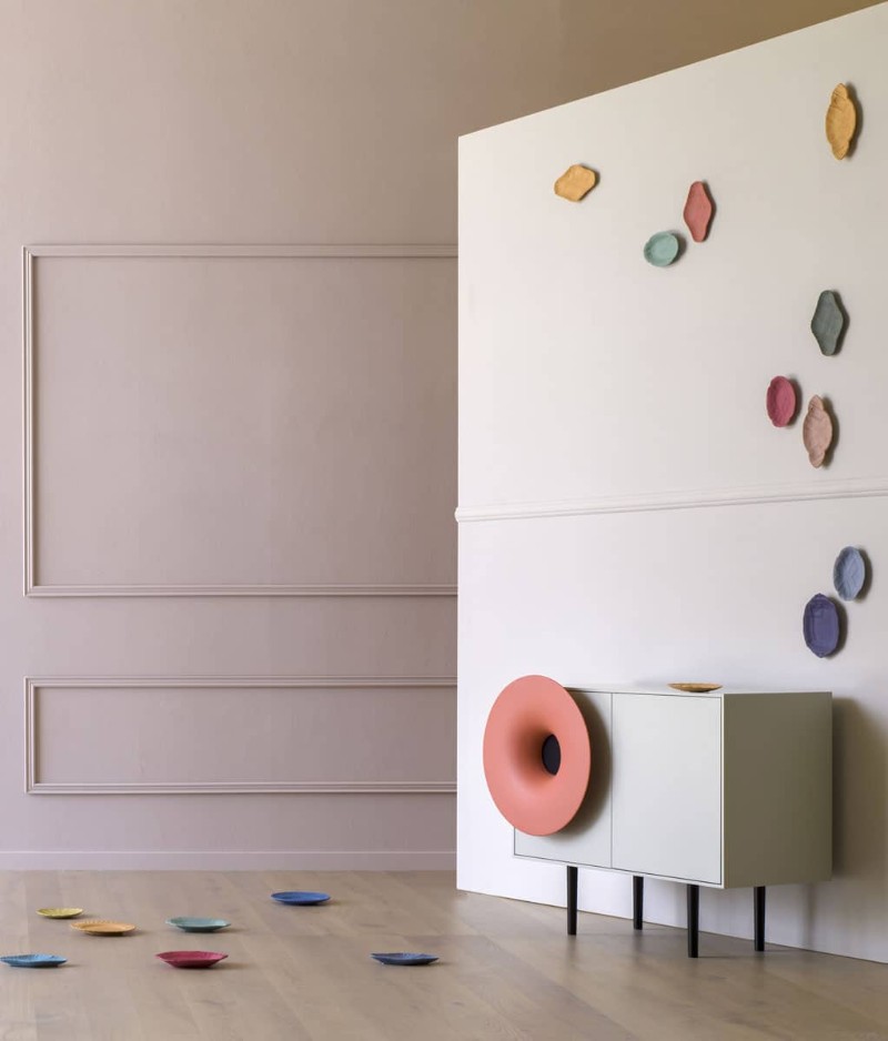 Paolo Cappello Designs Wooden Sideboards With Speakers | www.bocadolobo.com #sideboards #modernsideboards #buffetsandcabinets #colorful #crativedesign #productdesign #interiordesign #speakers #luxury #luxurious #luxurybrands #exclusivedesign @buffetsandcabinets