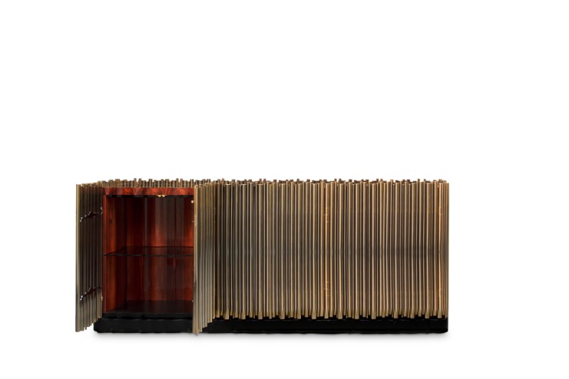 The Sideboards By Boca do Lobo’s Limited Edition Collection (Part I) | www.bocadolobo.com #buffetsandcabinets #cabinets #cabinetsandsideboards #luxurybrands #luxury #luxurious #famousbrands #highendbrands #gold #exclusivedesign #interiordesign @buffetsandcabinets