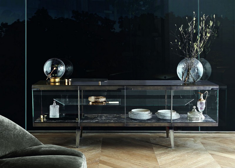 glass sideboards