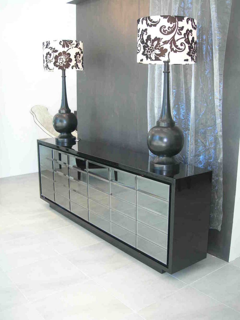 glass sideboards