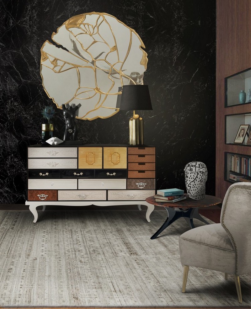 sideboards and mirrors