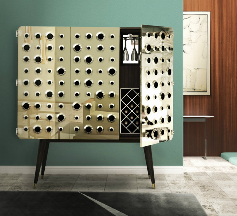 bar cabinet designs