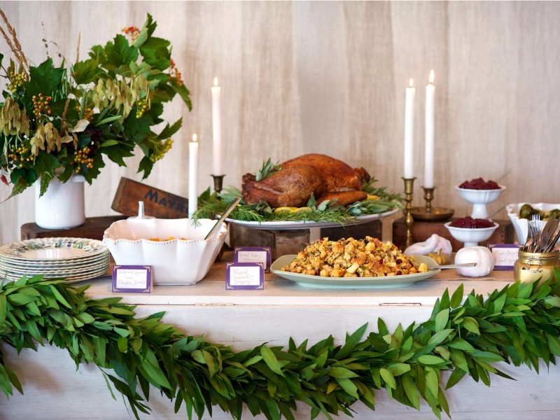 10 Striking Top Interior Designers Thanksgiving Sideboard Decorations