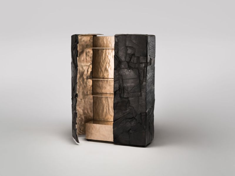 Fredrikson Stallard's New Modern Cabinet Made Out of Cardboard