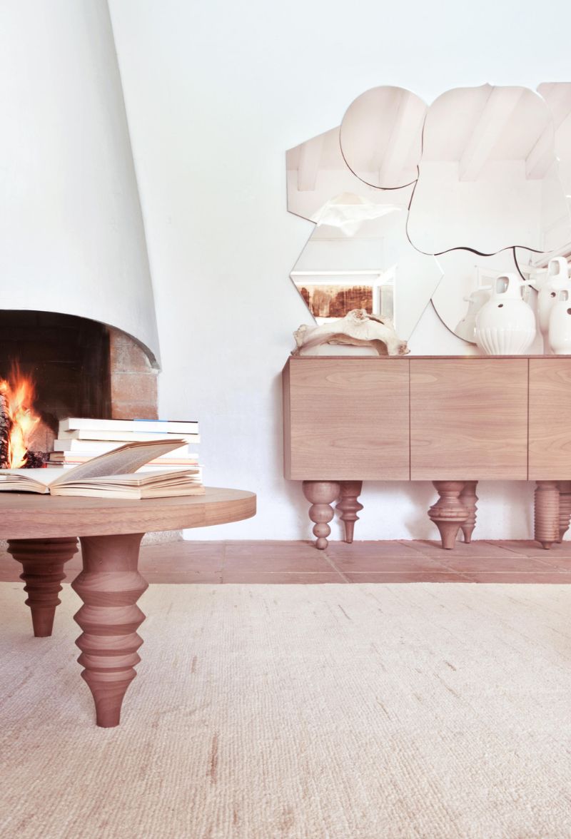 Jaime Hayon’s Monochromatic Modern Cabinets