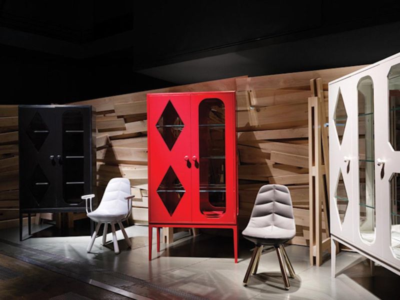 Jaime Hayon’s Monochromatic Modern Cabinets